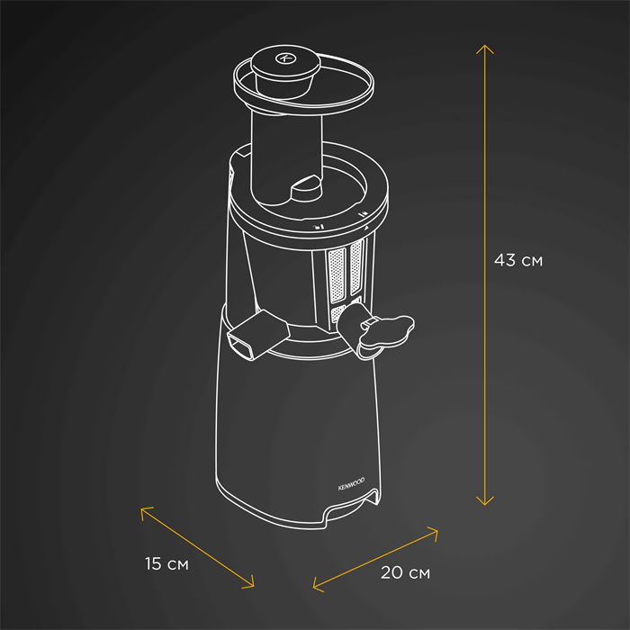 Соковыжималка Kenwood JMP400WH