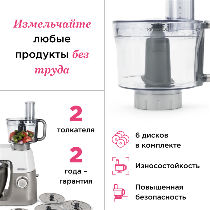 Насадка кухонный комбайн Kenwood KAH647PL